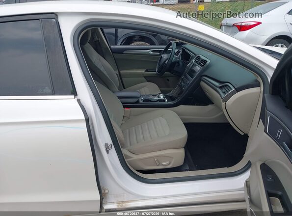 3FA6P0LU9JR235301 2018 FORD FUSION HYBRID White Սալոնի դիմացի տեսք