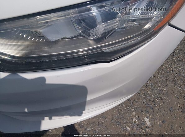 3FA6P0LU9JR253748 2018 FORD FUSION HYBRID White Front view