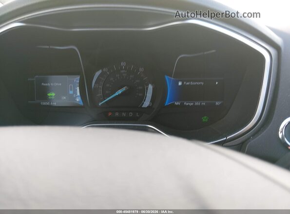 3FA6P0LU9JR254284 2018 FORD FUSION HYBRID Silver Հետևի նստատեղերի տեսք