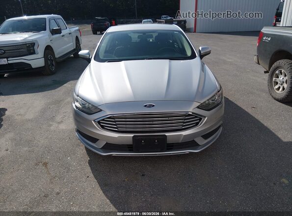 3FA6P0LU9JR254284 2018 FORD FUSION HYBRID Silver Սարքավորումների վահանակի տեսք