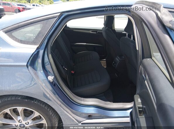 3FA6P0LU9KR149519 2019 FORD FUSION HYBRID Blue VIN კოდის სტიკერის ხედი