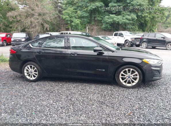 3FA6P0LU9KR274438 2019 FORD FUSION HYBRID Black Սալոնի 360 աստիճան տեսք