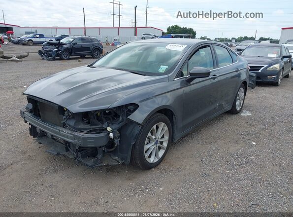 3FA6P0LU9LR173448 2020 FORD FUSION Gray Передня ліва чверть