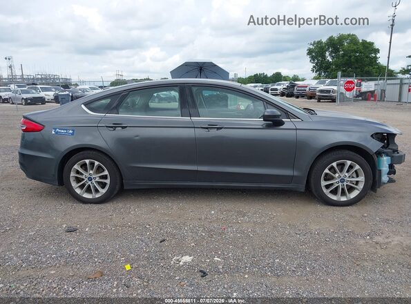 3FA6P0LU9LR173448 2020 FORD FUSION Gray Вид задньої частини салону