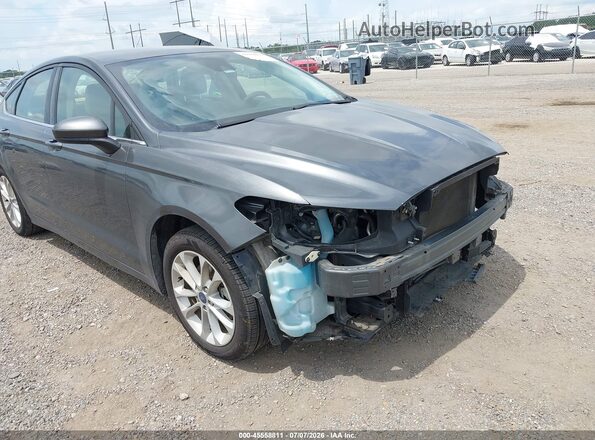 3FA6P0LU9LR173448 2020 FORD FUSION Gray 