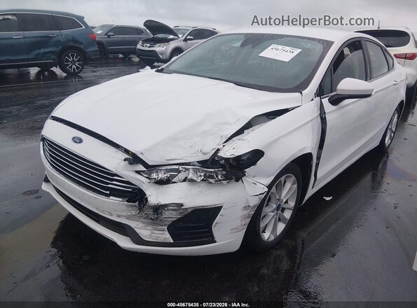 3FA6P0LU9LR196762 2020 FORD FUSION White Przód lewy