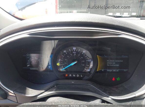 3FA6P0LU9LR201457 2020 FORD FUSION Black Rear seats view