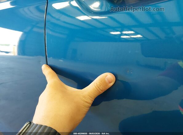 3FA6P0LU9LR226407 2020 FORD FUSION Синий Вид спереди