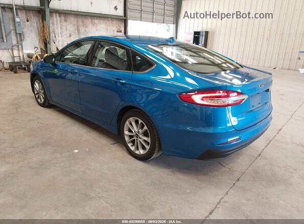 3FA6P0LU9LR226407 2020 FORD FUSION Синий Задняя левая четверть