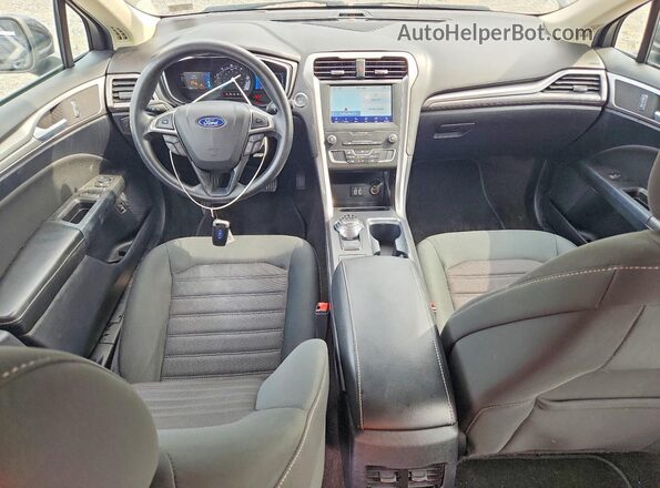 3FA6P0LU9LR251047 2020 FORD FUSION Black Առջևի վահանակի տեսք
