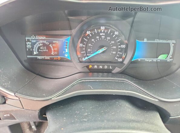 3FA6P0LU9LR251047 2020 FORD FUSION Black Սարքավորումների վահանակի տեսք