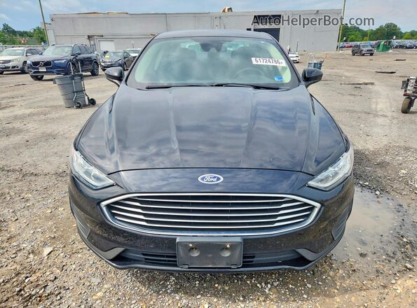 3FA6P0LU9LR251047 2020 FORD FUSION Black Դիմացի տեսք