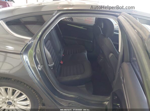 3FA6P0LUXGR281972 2016 FORD FUSION HYBRID Gray Widok naklejki z numerem VIN