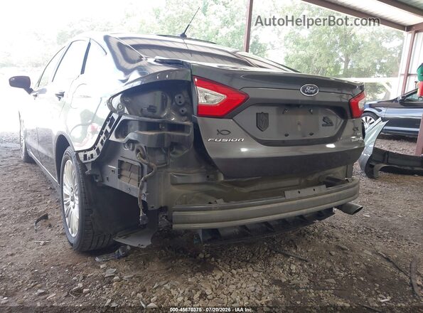 3FA6P0LUXGR281972 2016 FORD FUSION HYBRID Gray Widok z przodu