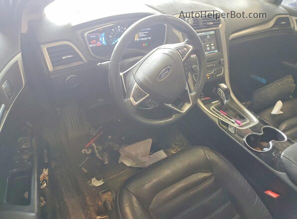 3FA6P0LUXGR389234 2016 FORD FUSION Blue წინა პანელის ხედი