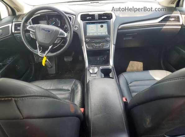 3FA6P0LUXHR410097 2017 FORD FUSION White Widok deski rozdzielczej