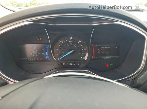 3FA6P0LUXHR410097 2017 FORD FUSION White Widok zestawu wskaźników