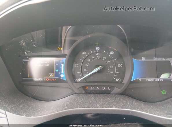 3FA6P0LUXJR116737 2018 FORD FUSION HYBRID Gray Widok tylnych siedzeń