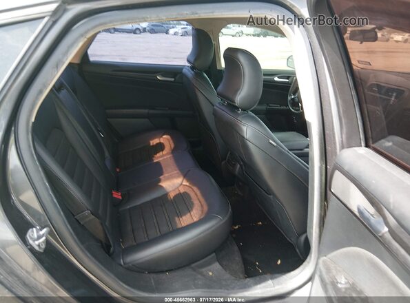 3FA6P0LUXJR116737 2018 FORD FUSION HYBRID Gray Widok naklejki z numerem VIN