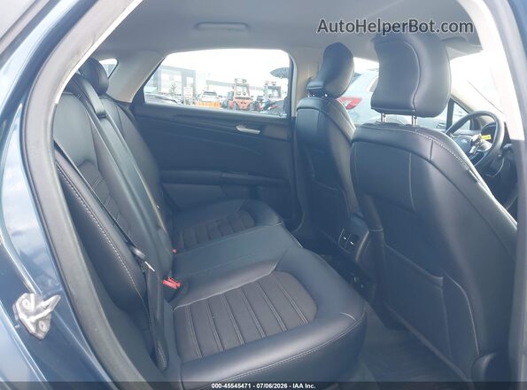 3FA6P0LUXJR213145 2018 FORD FUSION HYBRID Blue Вид наклейки з VIN-кодом
