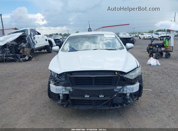3FA6P0LUXKR274724 2019 FORD FUSION HYBRID White Widok wnętrza z tyłu