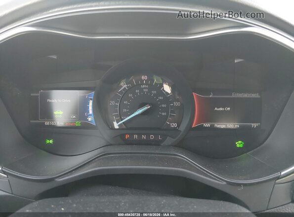 3FA6P0LUXLR264017 2020 FORD FUSION White უკანა სავარძლების ხედი