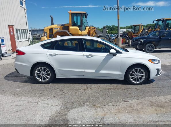 3FA6P0LUXLR264017 2020 FORD FUSION White უკანა სალონის ხედი