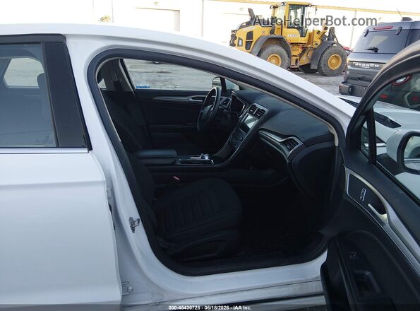 3FA6P0LUXLR264017 2020 FORD FUSION White წინა სალონის ხედი