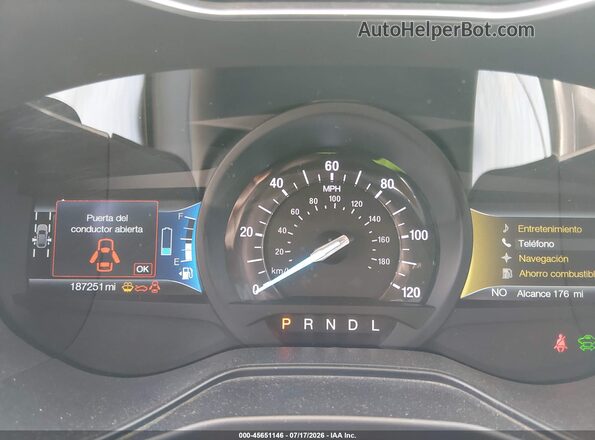 3FA6P0MU3KR172275 2019 FORD FUSION HYBRID White Rear seats view