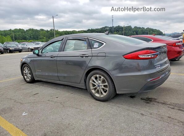 3FA6P0MU6KR141019 2019 FORD FUSION Gray უკანა მარცხენა