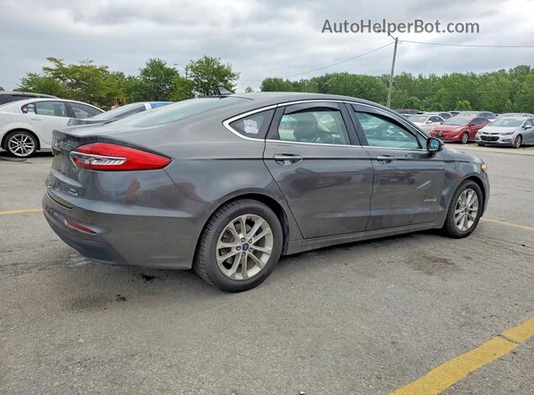 3FA6P0MU6KR141019 2019 FORD FUSION Gray უკანა მარჯვენა