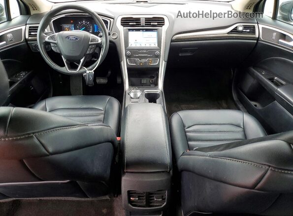 3FA6P0MU6KR141019 2019 FORD FUSION Gray წინა პანელის ხედი