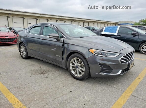 3FA6P0MU6KR141019 2019 FORD FUSION Gray წინა მარჯვენა