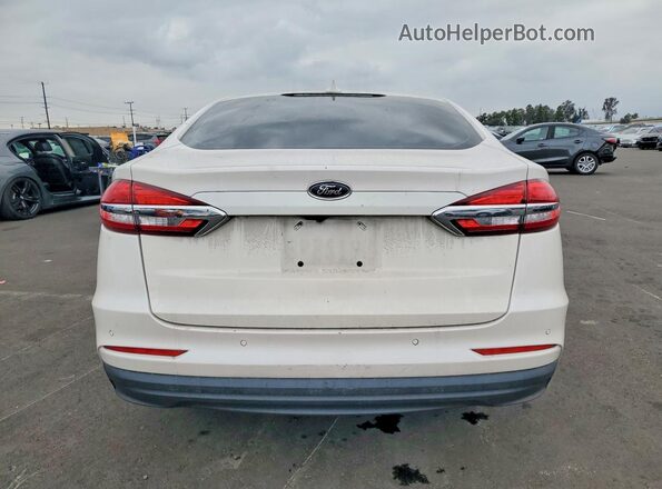 3FA6P0MU6LR170649 2020 FORD FUSION White უკანა ხედი