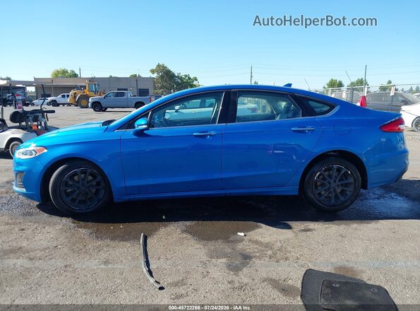 3FA6P0MUXLR234854 2020 FORD FUSION Blue 