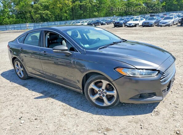 3FA6P0PU0GR393416 2016 FORD FUSION Charcoal Przód prawy