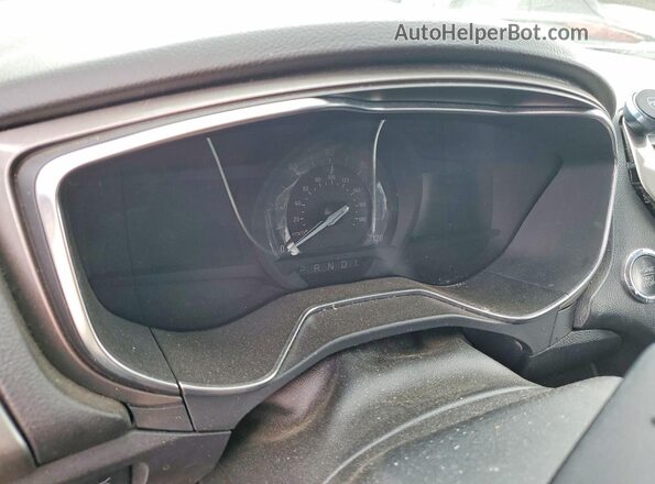 3FA6P0PU0HR354164 2017 FORD FUSION Белый Вид щитка приборов