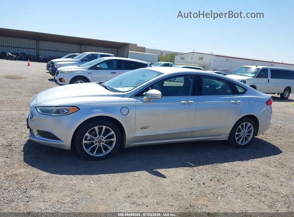 3FA6P0PU0JR273638 2018 FORD FUSION ENERGI Silver 