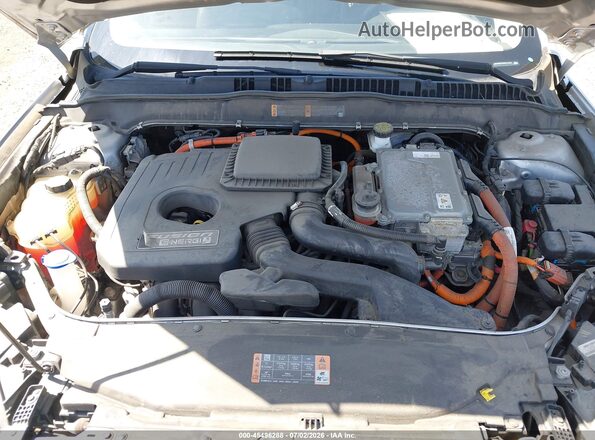 3FA6P0PU0JR273638 2018 FORD FUSION ENERGI Silver უკანა ხედი