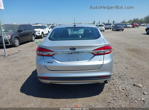 3FA6P0PU0JR273638 2018 FORD FUSION ENERGI Silver 