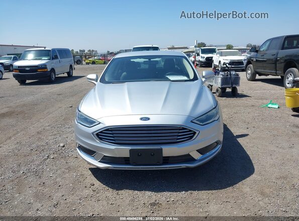 3FA6P0PU0JR273638 2018 FORD FUSION ENERGI Silver უკანა სალონის ხედი