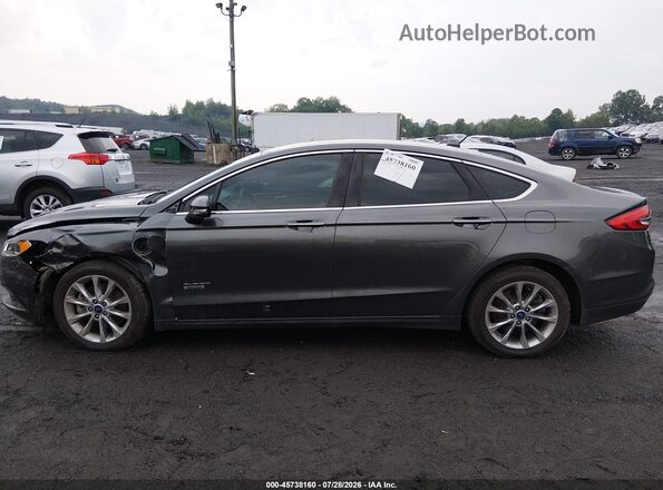 3FA6P0PU2HR329928 2017 FORD FUSION ENERGI Gray Vista interior de 360 grados
