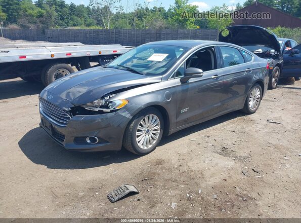 3FA6P0PU3GR154149 2016 FORD FUSION ENERGI Silver წინა მარცხენა ხედი სამი მეოთხედიდან