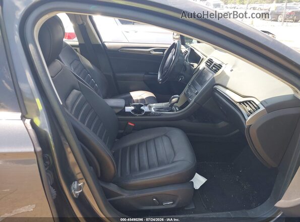 3FA6P0PU3GR154149 2016 FORD FUSION ENERGI Silver წინა სალონის ხედი