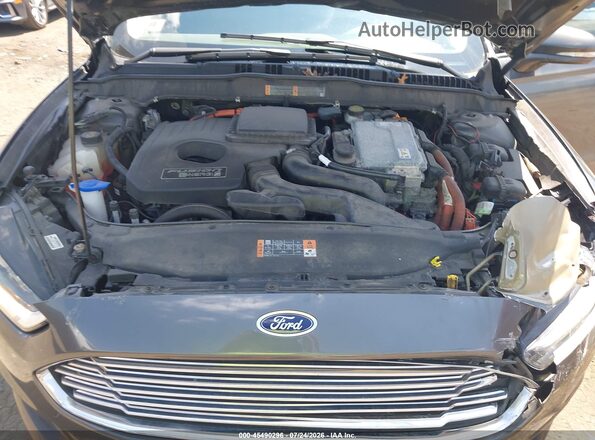 3FA6P0PU3GR154149 2016 FORD FUSION ENERGI Silver უკანა ხედი