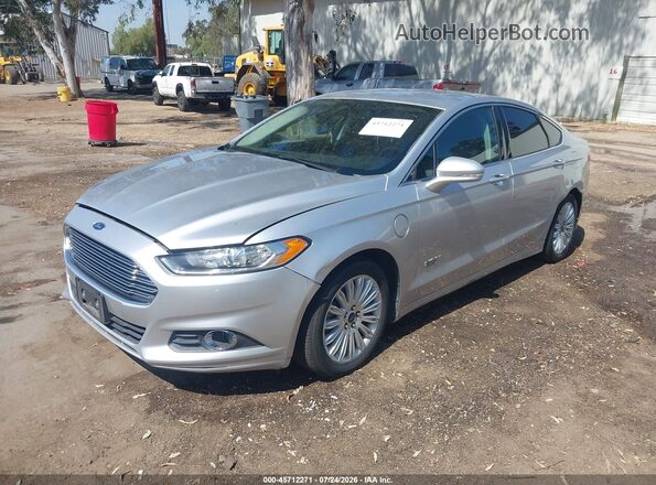 3FA6P0PU3GR173302 2016 FORD FUSION ENERGI Silver Przód lewy