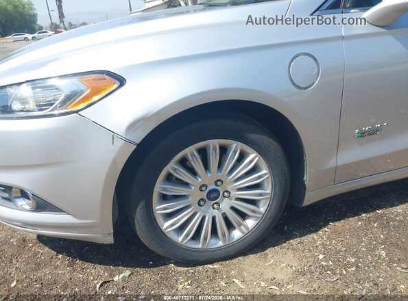 3FA6P0PU3GR173302 2016 FORD FUSION ENERGI Silver Widok zestawu wskaźników
