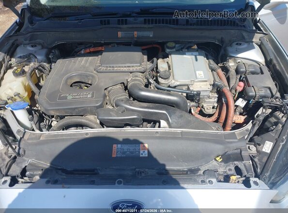 3FA6P0PU3GR173302 2016 FORD FUSION ENERGI Silver Widok z tyłu