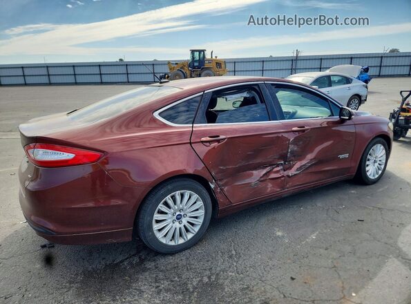 3FA6P0PU3GR187751 2016 FORD FUSION Maroon Задня права чверть