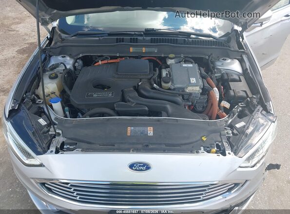 3FA6P0PU5HR297878 2017 FORD FUSION ENERGI Silver Vista trasera